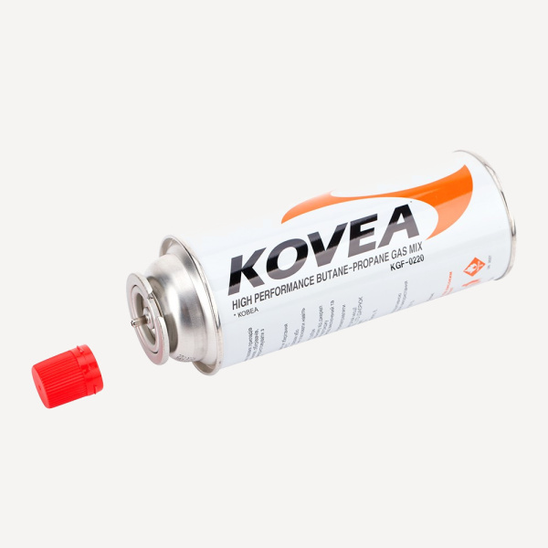 Картридж газовый Kovea 220 цанговый (белый / оранжевый)